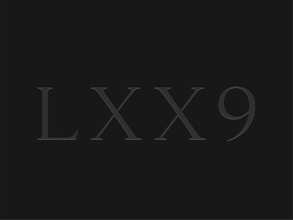 LXX9 | Black - Unisex Hoodie