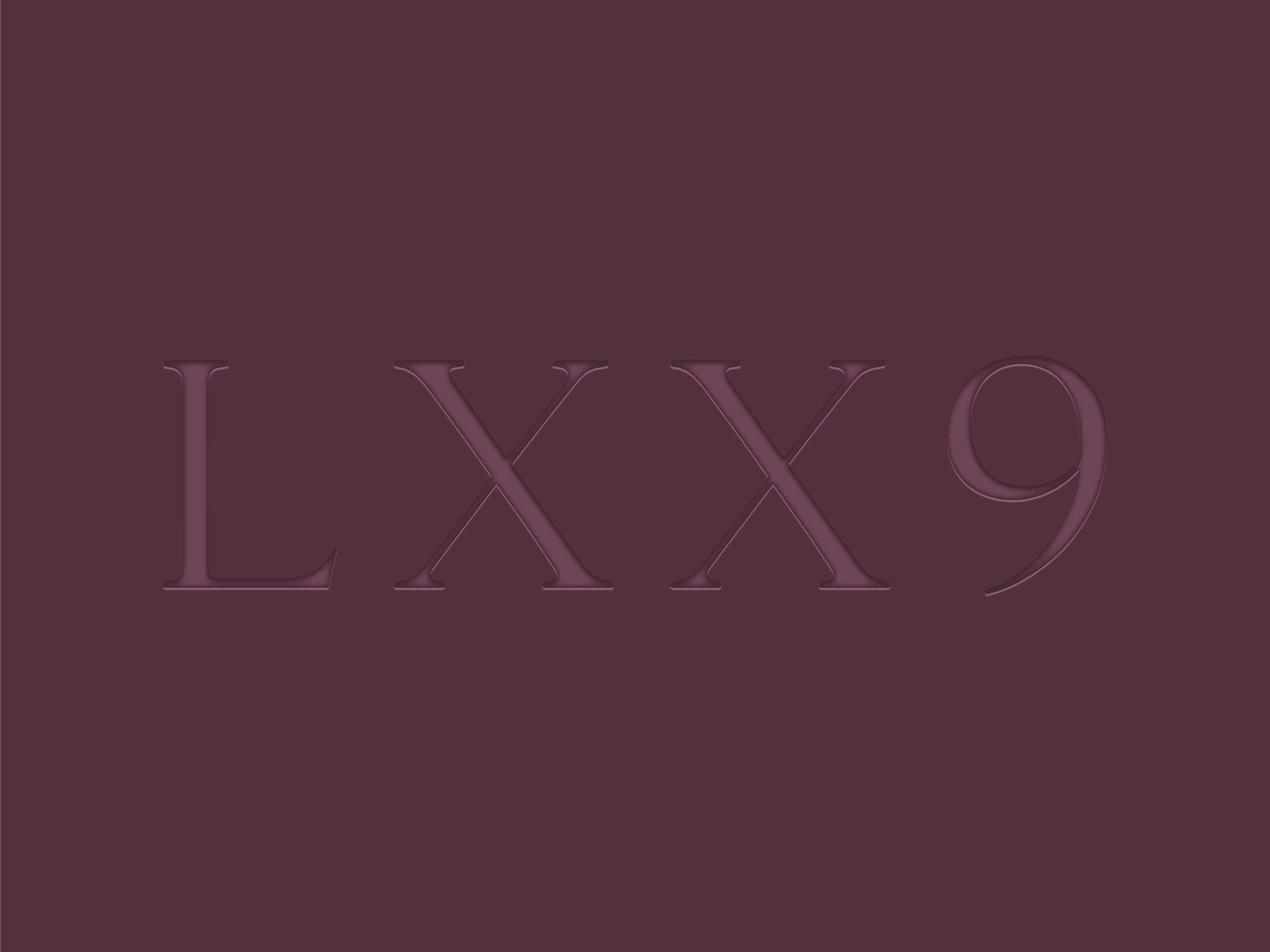 LXX9 | Maroon - Unisex Hoodie