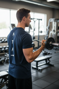Lift Tee - Bicep Curls Back View