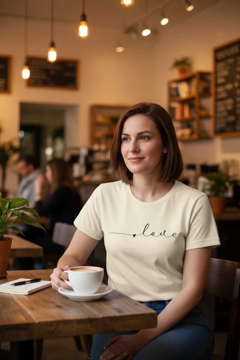 Love Tee Natural - Coffee Shop